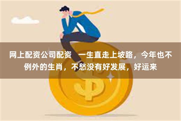 网上配资公司配资   一生直走上坡路，今年也不例外的生肖，不愁没有好发展，好运来